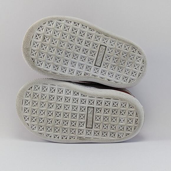 PUMA Red Suede Classic XXI Toddler Shoes Size 4C - Picture 7 of 11